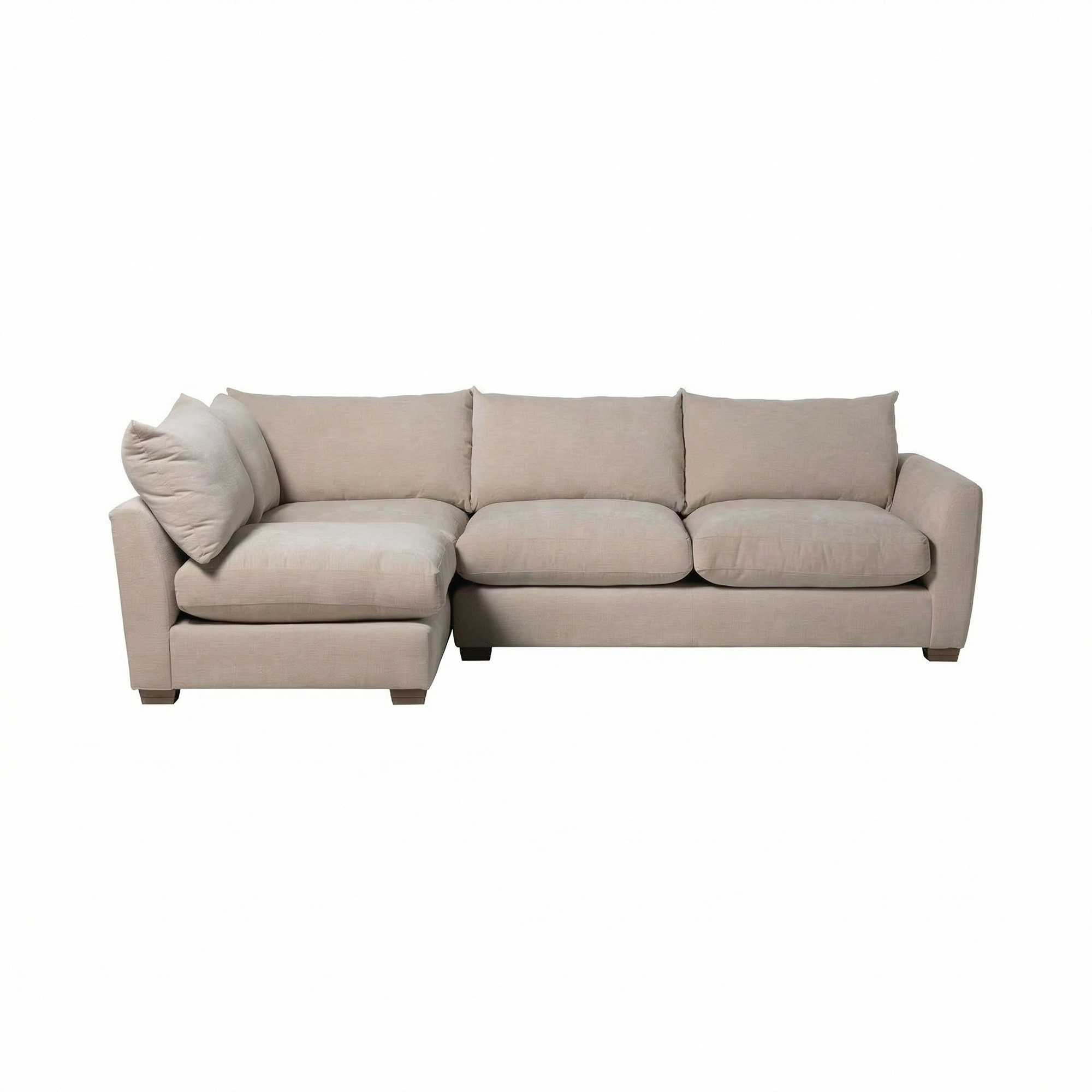 Floyd Neutral Fabric Combi Right Hand Corner Sofa