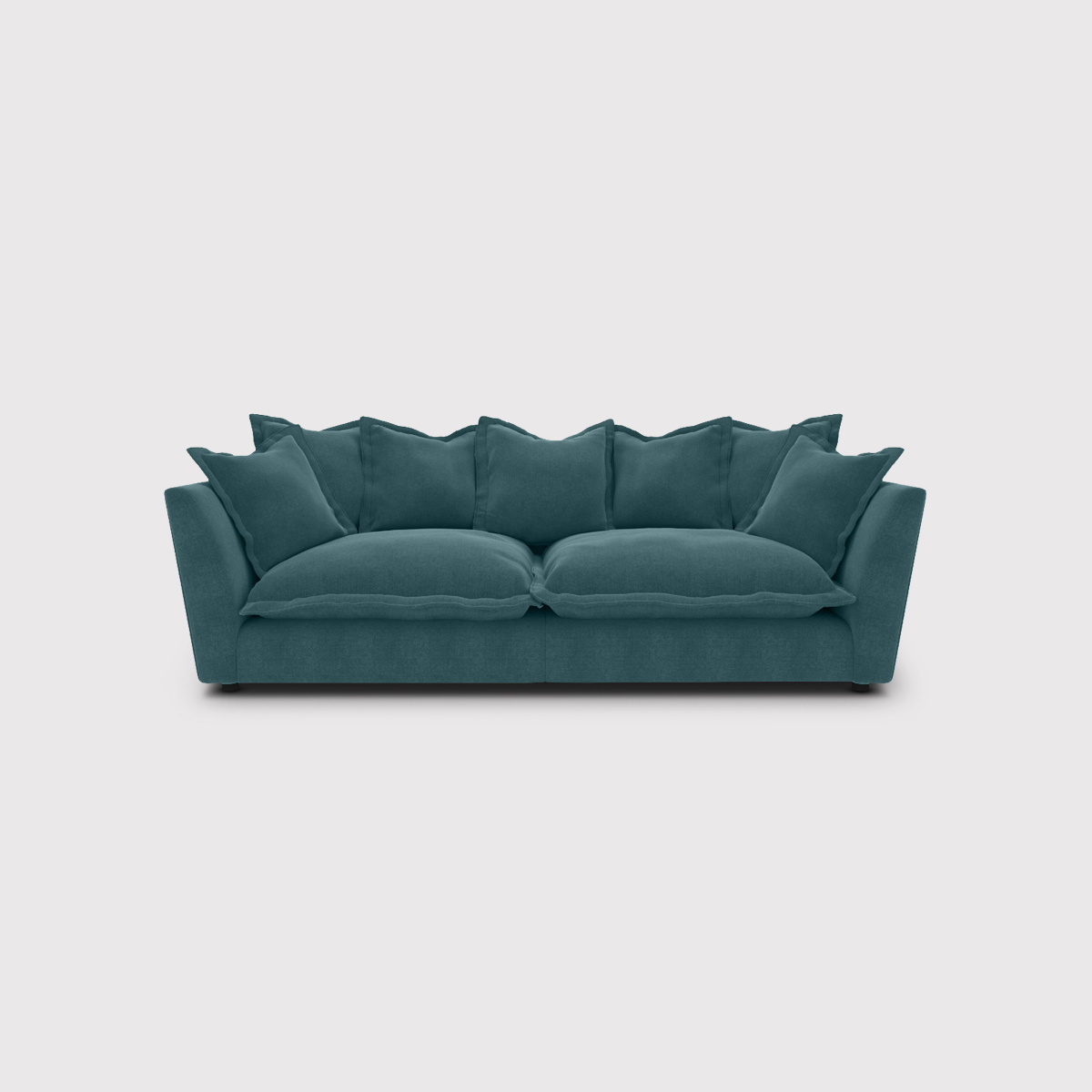 Odyssey Large Pillow Back Chenille 3 Seater Split Sofa
