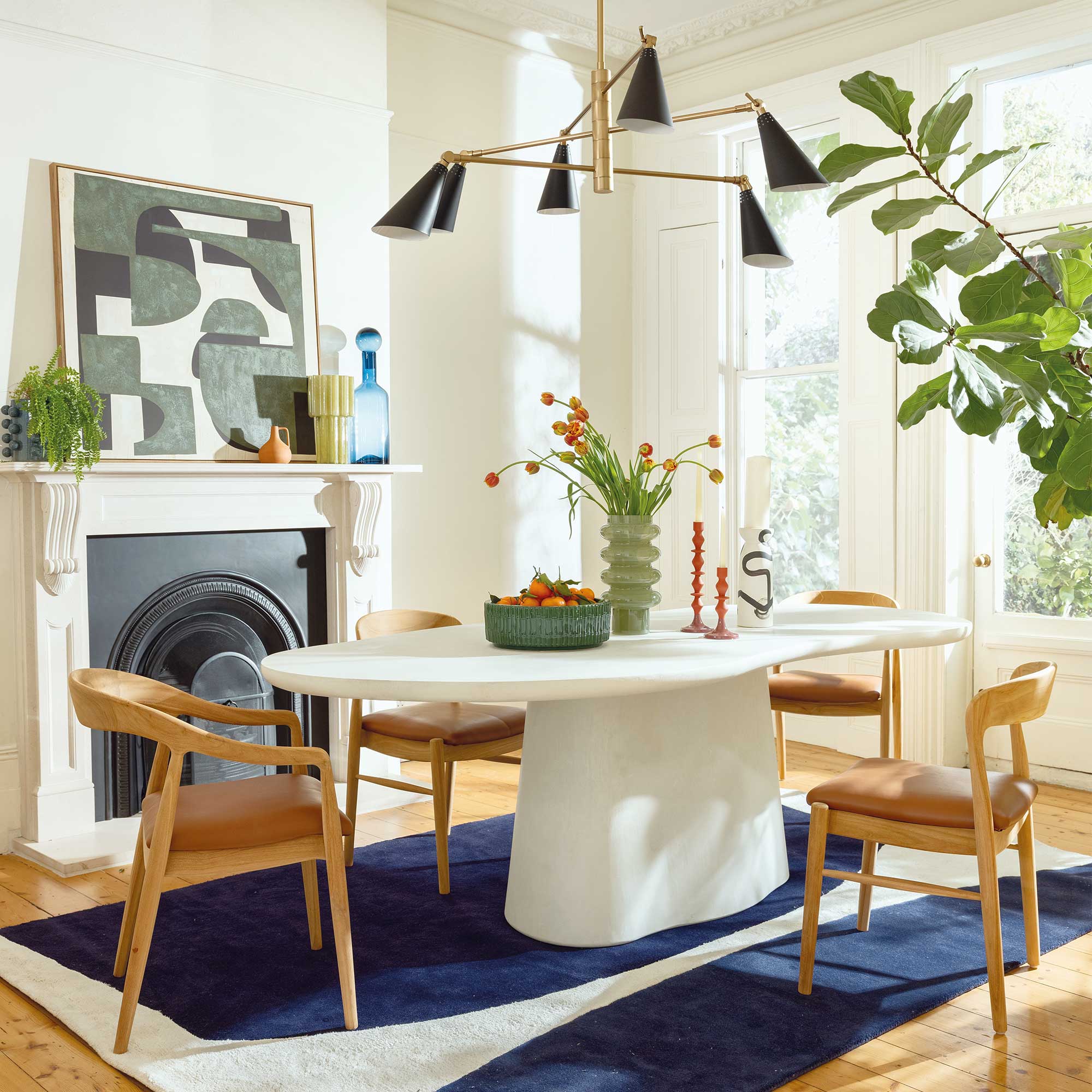 Capella Dining Table - White