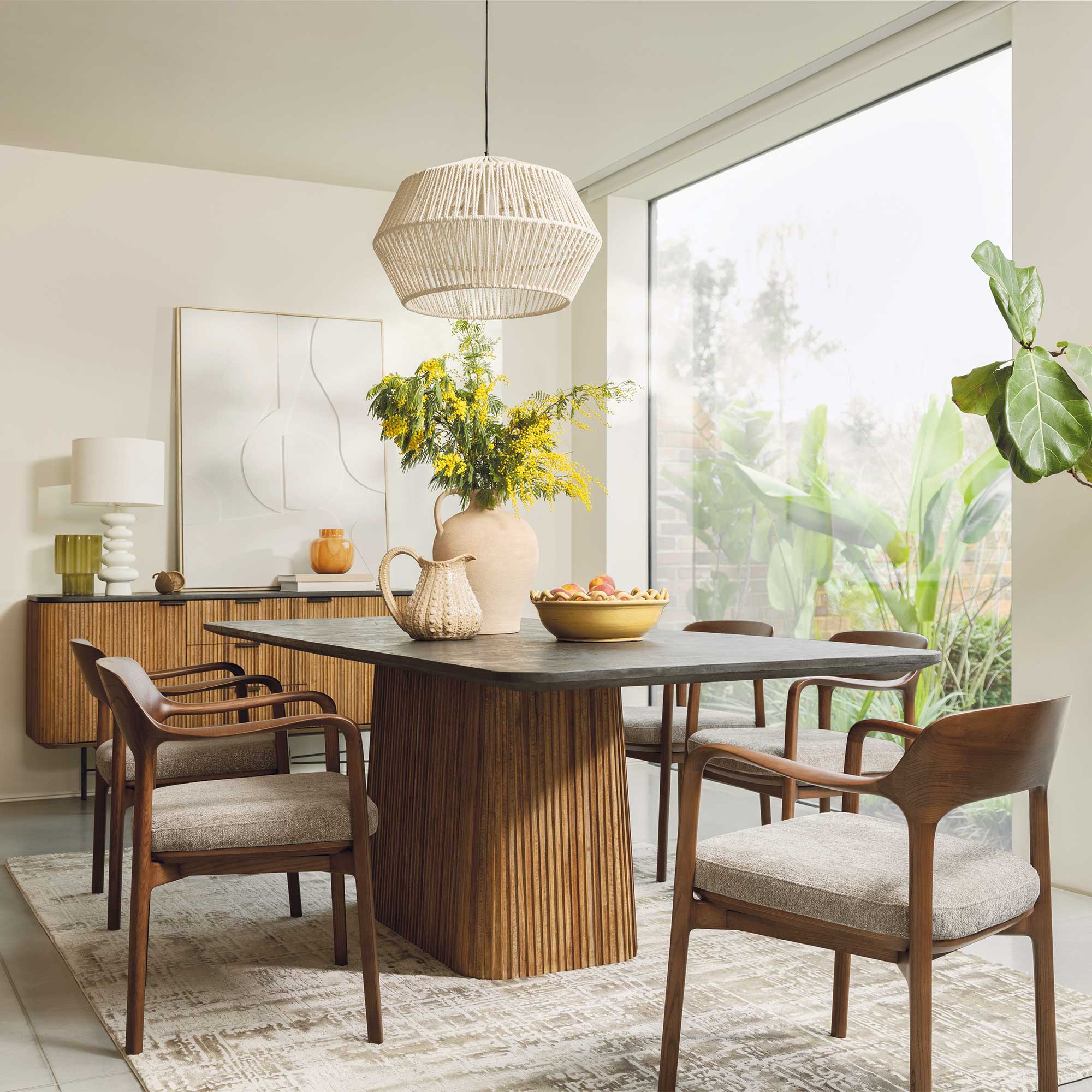 Trinidad Pedestal Dining Table 240cm