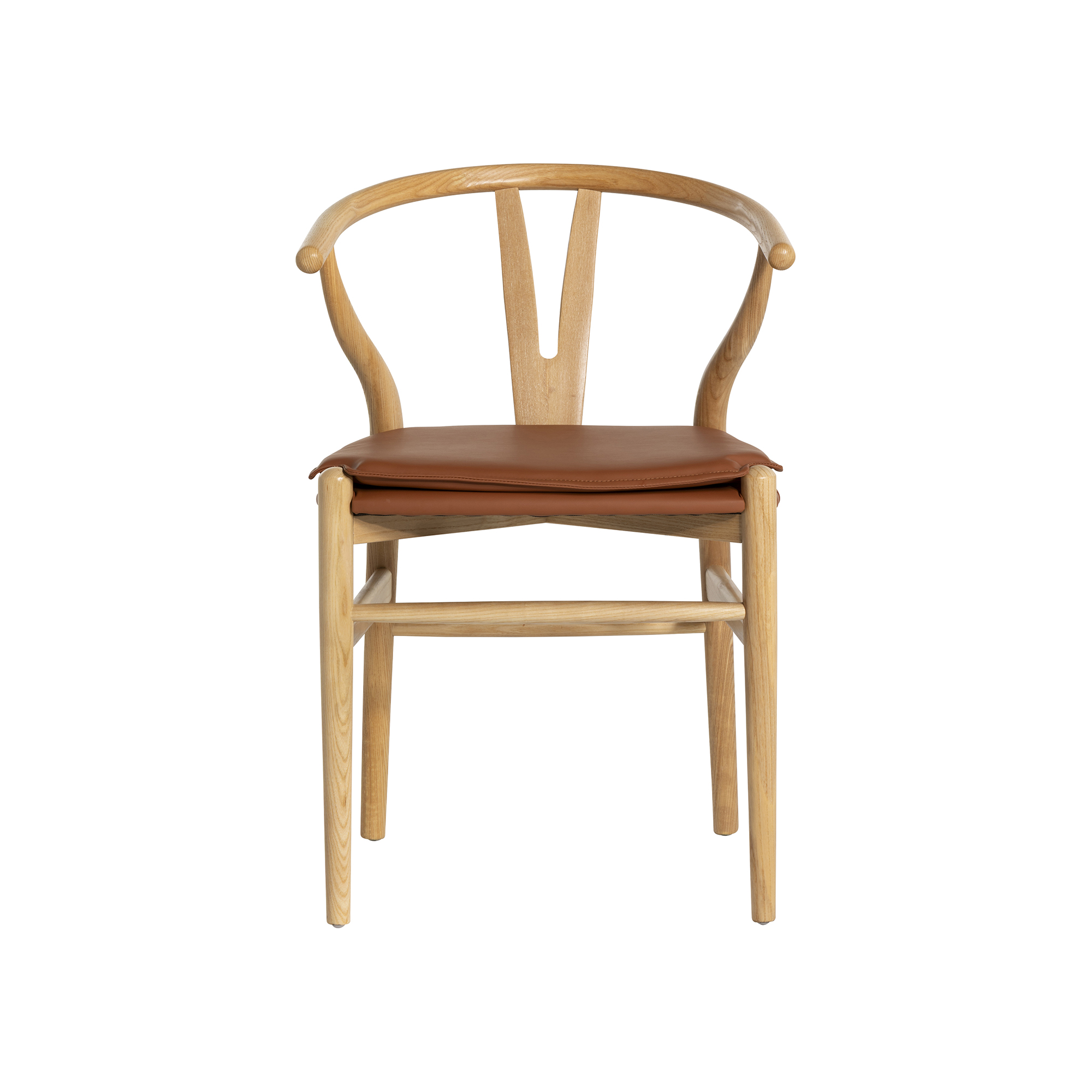 Thoren Dining Chair - Ashwood, PU97 Natural Ash Frame
